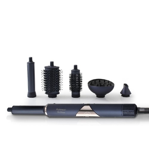 ΒΟΥΡΤΣΑ ΜΑΛΛΙΩΝ ROHNSON R-688 MULTISTYLER ΜΠΛΕ 6 ΣΕ1 1400W